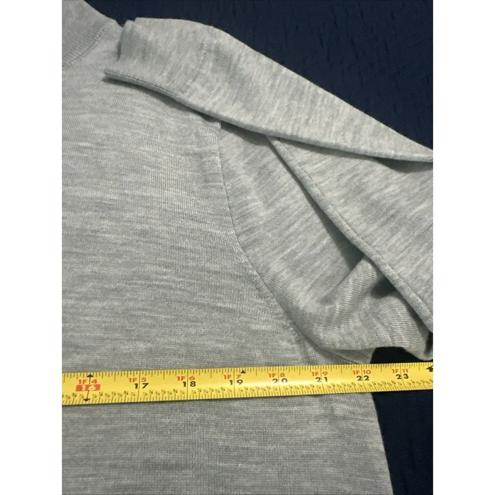 Polo Golf Ralph Lauren Men Size Large Merino Wool Mockneck Sweater Gray *READ*